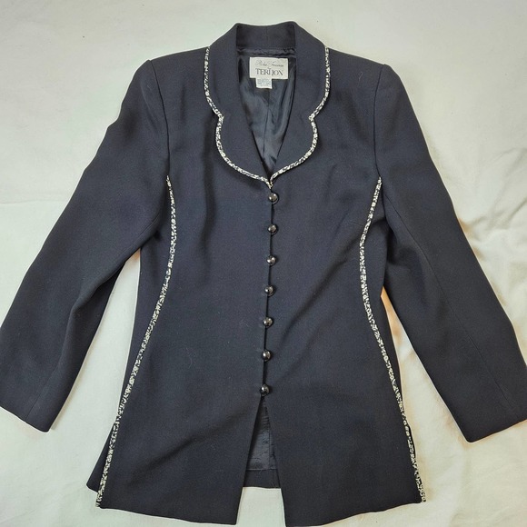 Rickie Freeman for Teri Jon fitted Blazer, size‎ small (approx) - Picture 1 of 5